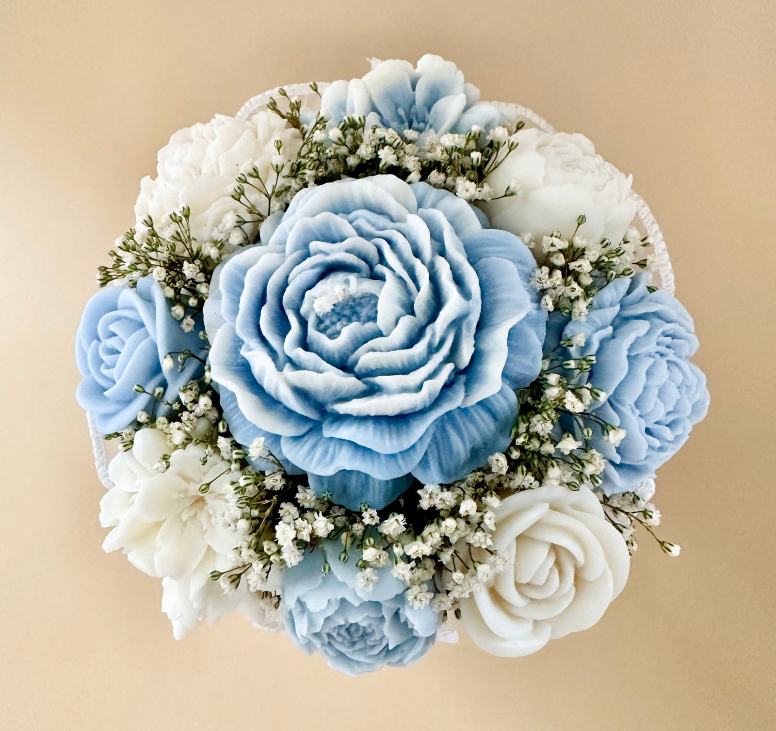 błękitny candle flower box rozmiar s na zamówienie błękitny candle flower box rozmiar s na zamówienie