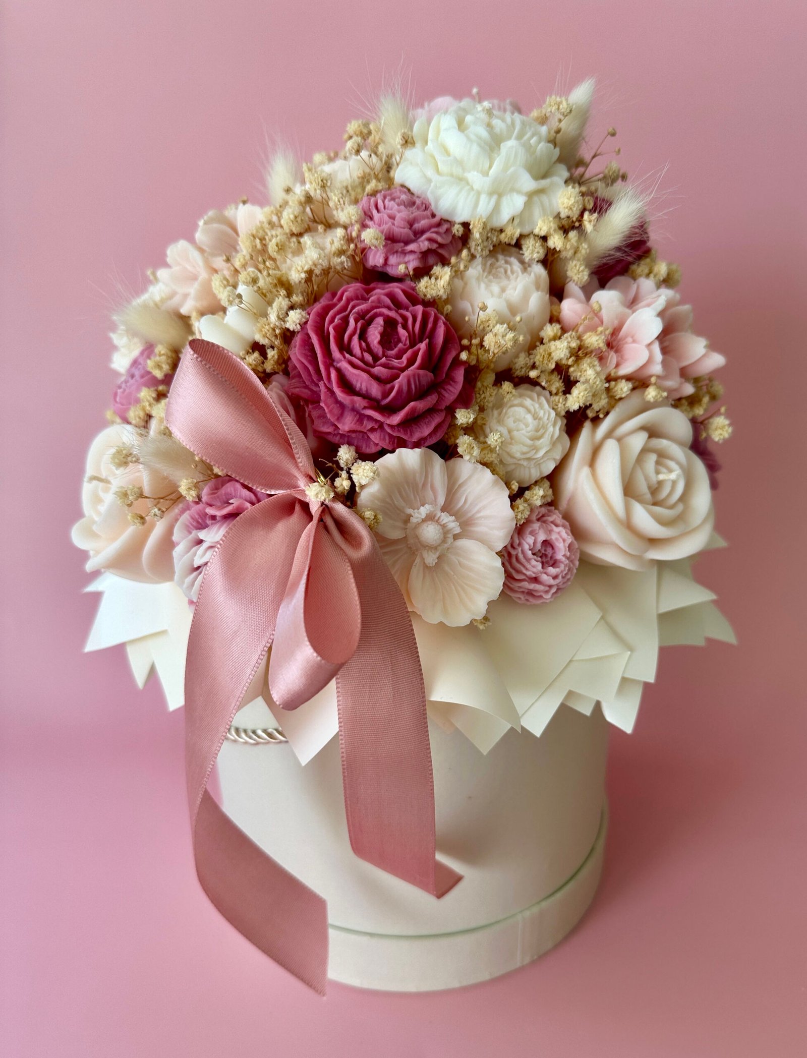 candle flower box premium – na zamówienie candle flower box premium – na zamówienie