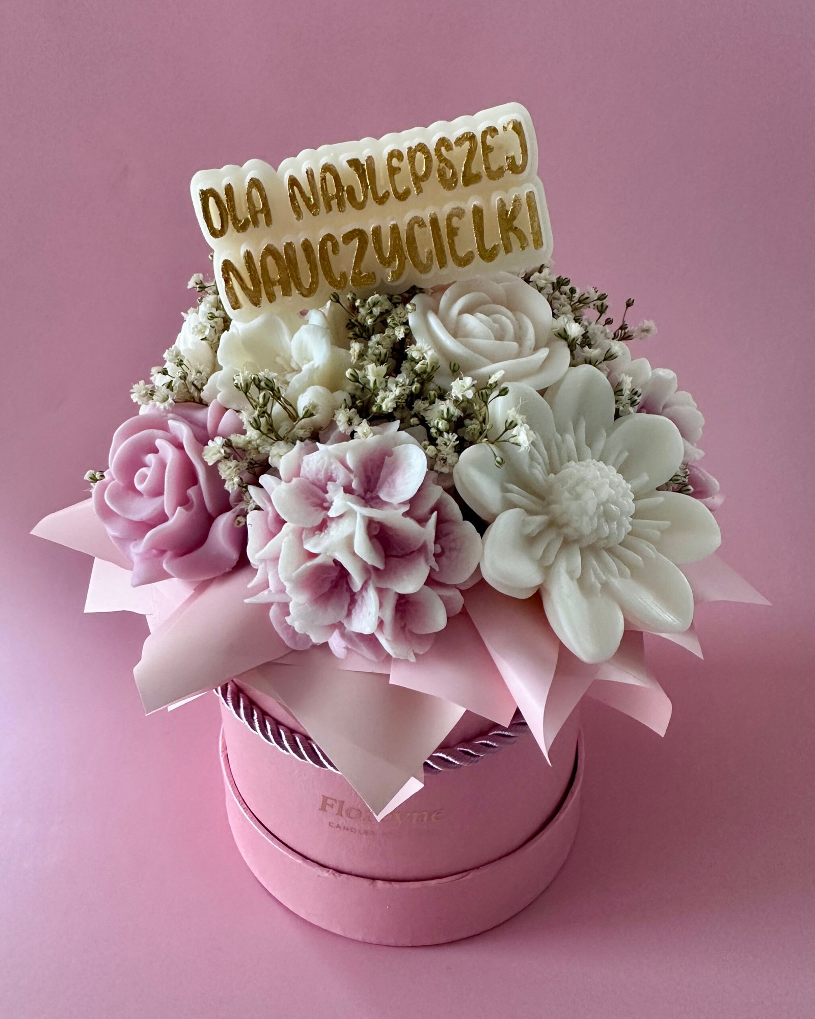 candle flower box zakończenie roku szkolnego rozmiar mini – na zamówienie candle flower box zakończenie roku szkolnego rozmiar mini – na zamówienie