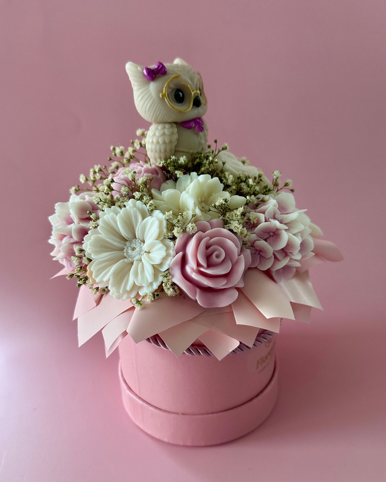 candle flower box zakończenie roku szkolnego rozmiar mini – na zamówienie candle flower box zakończenie roku szkolnego rozmiar mini – na zamówienie