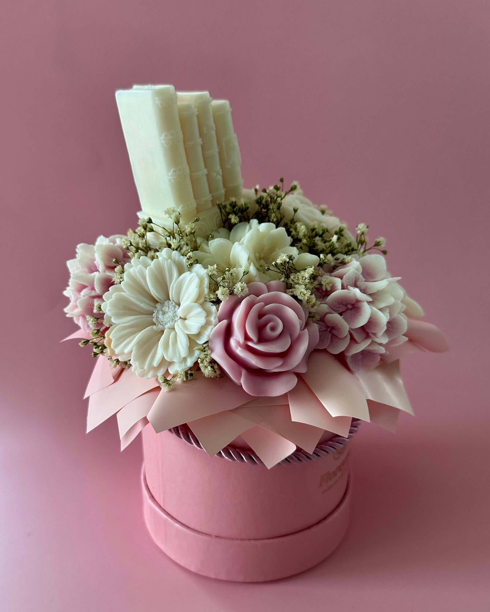 candle flower box zakończenie roku szkolnego rozmiar mini – na zamówienie candle flower box zakończenie roku szkolnego rozmiar mini – na zamówienie